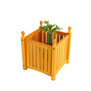 Square Outdoor Flower And Herb Pot - Teak by Unique Piece Furniture