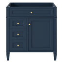 Bathroom Vanity With 2 Drawers and Tip-Out Storage Cabinet by HouseOfZazla