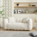 Cozy Beanbag Chair With High Resilience Foam Core For 2 by HouseOfZazla