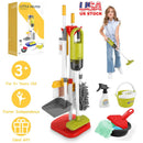 Kids Cleaning Toy Set with Vacuum, Broom & Stand - 14pc by LJGDeals