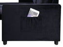 Ivy - Reversible Sleeper Sectional Sofa With Storage Chaise And Side Pocket