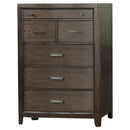 6 Drawer Dresser - Antique Brown by HouseOfZazla