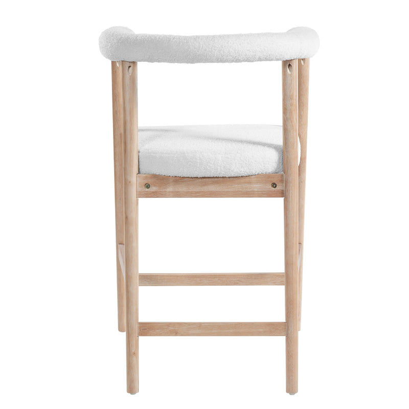 25" Seat Height Bar Stools with Back, Set of 2, photo 9 of 10