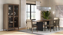Display Cabinet - Latte / Peppercorn by HouseOfZazla