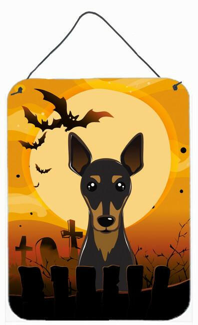 Halloween Min Pin Wall or Door Hanging Prints BB1798DS1216