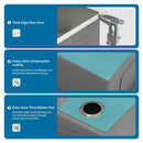 Modern Double Bowl Undermount Sink Design With 10" Deep Basins by HouseOfZazla