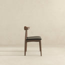 Destiny - Dining Chairs (Set of 2) - Black / Dark Brown by HouseOfZazla