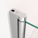 32"W x 72"H Frameless Circular Pivot Shower Door by HouseOfZazla