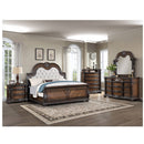 3 Drawers Nightstand - Brown / Cherry by Unique Piece Furniture