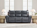 Bexhurst - Power Reclining Sofa With Adjustable Headrest by Unique Piece Furniture
