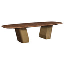 Jamonica - Dining Table - Brown / Gold by Unique Piece Furniture