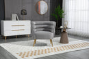 Accent Chair, leisure single chair with Golden feet