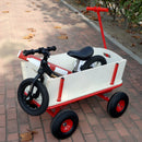 Wooden Children's Outdoor Stroller with Four-Wheel Design by HouseOfZazla