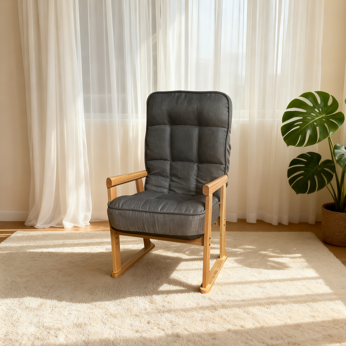 Modern Adjustable Lounge Chair with Three-Level Lumbar Adjustment, photo 10 of 10
