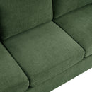 Modern 3 Seater Sofa With Curved Backrest by HouseOfZazla