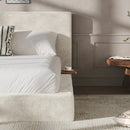 AirFrame King Bed Frame with Adjustable Sliding Side Table by HouseOfZazla
