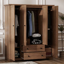 4 Door Wardrobe Armoire With 2 Drawers by HouseOfZazla