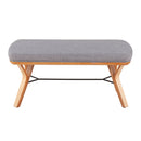 Folia - Mid Century / Modern Bench by HouseOfZazla