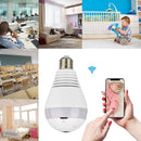 WiFi Light Bulb Camera 960P Security Camera 360¡ Fisheye Lens Panoramic Motion Detection IR Night Vision