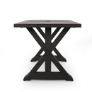 Outdoor Aluminium Dining Table, Antique Matte