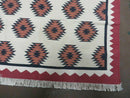 5' X 8' Hand Woven Wool Rug Contemporary Kilim Dhurrie Modern Oriental Area Rug