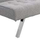 Modern Sofa Bed With Wood Frame And Stainless Legs by HouseOfZazla