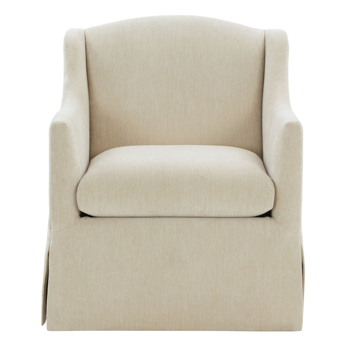 Luisa - Skirted Swivel Accent Chair, photo 21 of 40