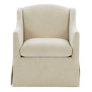 Luisa - Skirted Swivel Accent Chair by HouseOfZazla