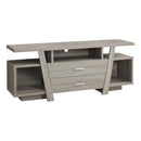 TV Stand Console Media Entertainment Center with Storage Drawers - Taupe by HouseOfZazla