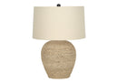 Lighting Table Lamp Rattan Resin Transitional - Beige