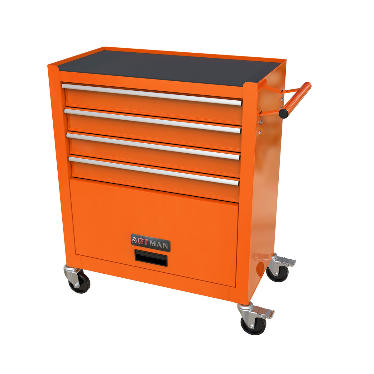 4 Drawers Multifunctional Tool Cart With Wheels, photo 8 of 38