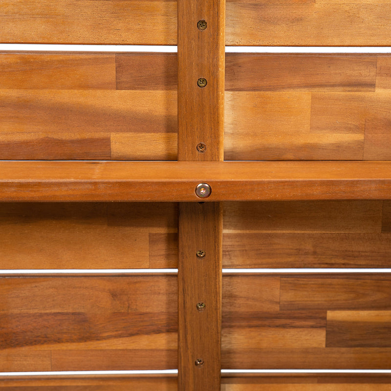 Outdoor Acacia Wood Dining Table with Teak Finish, photo 9 of 10