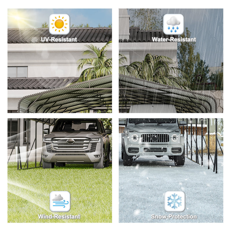 Heavy Duty Carport Canopy 20'X30', photo 10 of 10