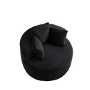 43-Inch Round Corduroy Single Sofa