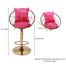 Unique Design Bar Chair, 360 Degree Rotation, Adjustable Height, Suitable For Dining Room And Bar by HouseOfZazla