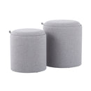 Tray - Contemporary Nesting Ottoman Set by HouseOfZazla