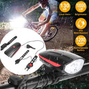 Bike Front & Rear Light with Horn – High-Brightness Safety by LJGDeals