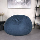 Comfortable High Density Shredded Foam Bean Bag Chair With Removable Cover by Unique Piece Furniture