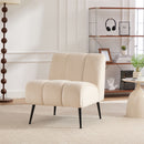 Upholstered Armless Chair For Living Room by HouseOfZazla