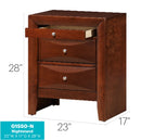 Modern Design Nightstand by Unique Piece Furniture