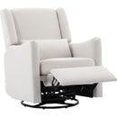 29.5'' Wide Wingback Swivel Rocker Recliner Chair, Glider Rocker Recliner, Rocking Chair Nursery for Living Room Bedroom Apartment,Linen,Beige