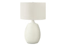 Lighting, Table Lamp, Resin, Contemporary - Cream by HouseOfZazla
