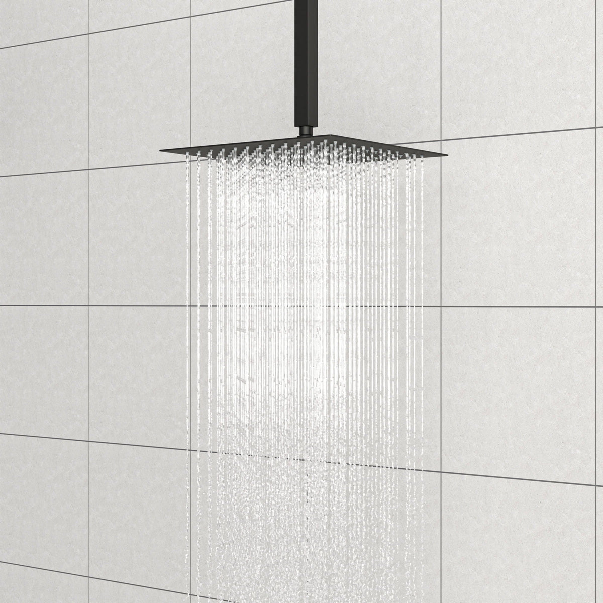 Premium 8" Ceiling Mounted Shower Arm With Flange, photo 7 of 18
