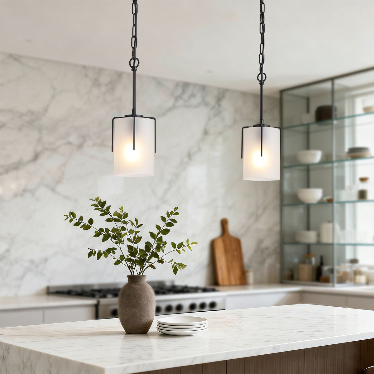 Adjustable Cylindrical Pendant Light, photo 13 of 40