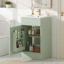 Bathroom Vanity With Sink, Cabinet With Adjustable Shelf by HouseOfZazla