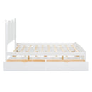 Platform Bed With With 2 Big Drawers And Trundle by HouseOfZazla