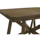 Maxine - 5 Piece Counter Height Dining Set - Brown by HouseOfZazla