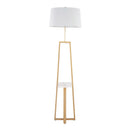 Cosmo - Shelf Contemporary / Glam Floor Lamp