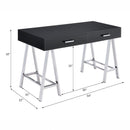 Coleen - High Gloss Writing Desk With USB by Unique Piece Furniture