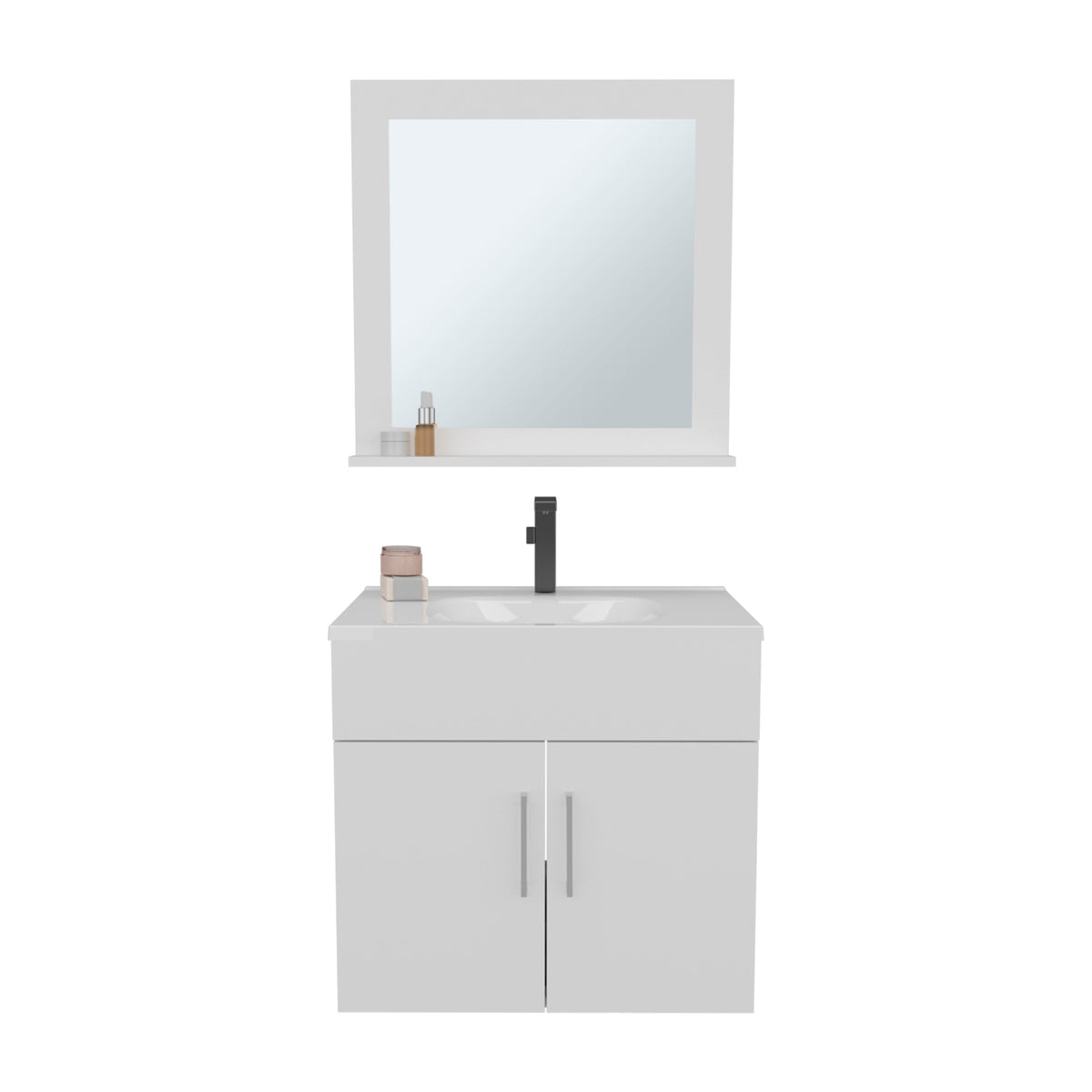 Bathroom Set Vanity Sink with Mirror, photo 6 of 8